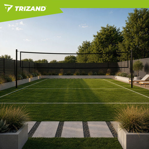 Trizand Volleyball Net 8.5x1m + Bag 19364-0