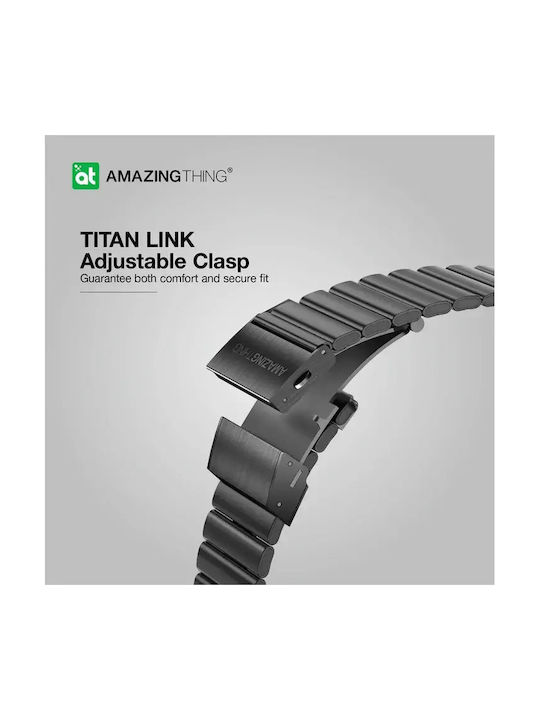 AmazingThing 42 44 Curea Gri Apple Watch 44/45/46mm/Ultra 49mm