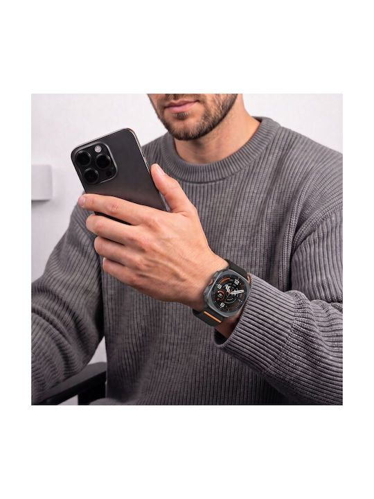Tech-Protect Λουράκι Υφασμάτινο Μαύρο (Galaxy Watch Ultra / Ultra 2)