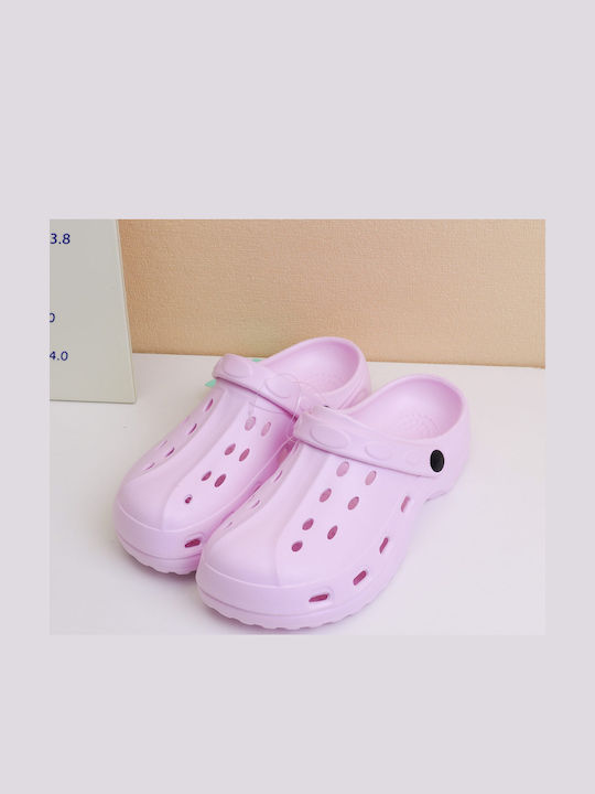 Damen Holzschuhe Rosa