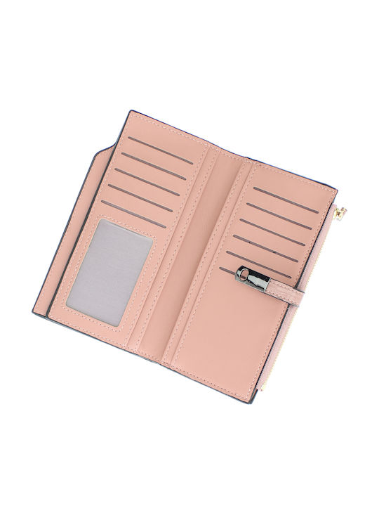 Large Women's Wallet Pink