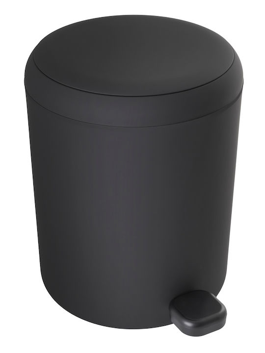 AWD Interior Inox Bathroom Bin Soft Close 5lt Black