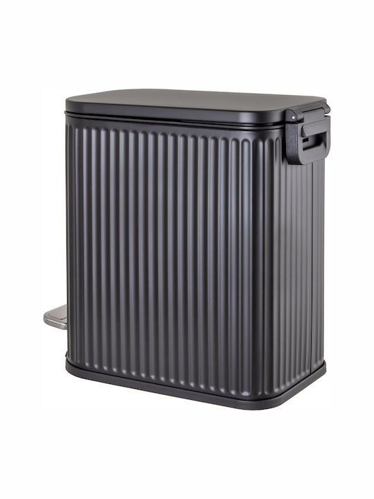 AWD Interior Inox Bathroom Bin Soft Close 5lt Black