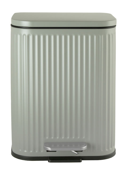 AWD Interior Inox Bathroom Bin Soft Close 5lt Green