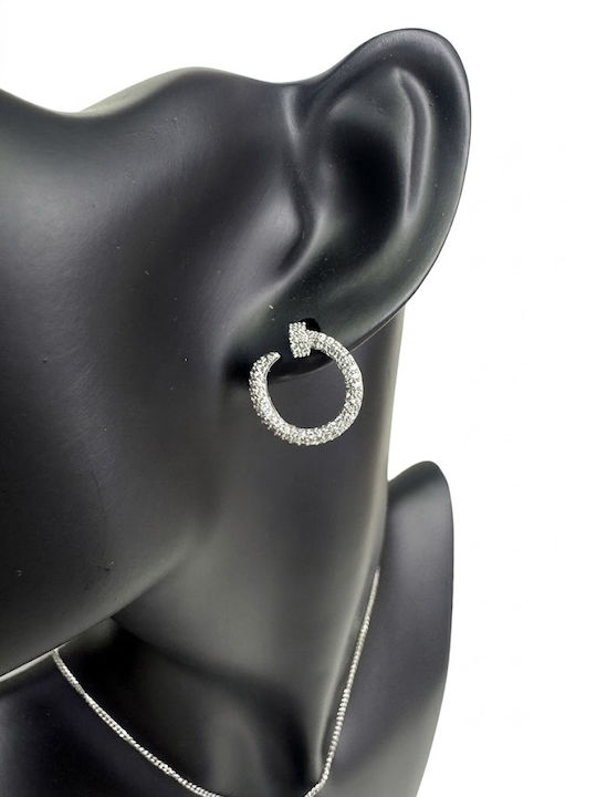 Velve Velve Schmuckset mit Ohrringen & Anhängern aus Silber