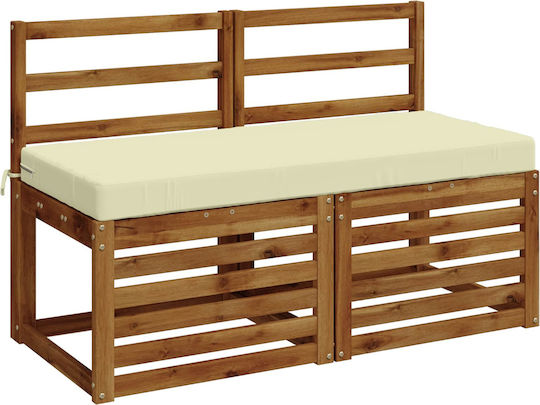 vidaXL Pernă De Bancă Pentru Perne Pentru Scaune De Grădină Soest Crem 50x120cm