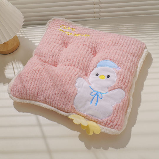 Kinder Wurfkissen Enten Rosa