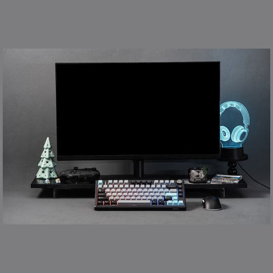 Epomaker TH80 V2 Pro Безжична Гейминг Инженеринг Клавиатура 75% с Custom управление и RGB осветление Международен английски