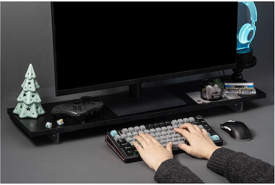 Epomaker TH80 V2 Pro Безжична Гейминг Инженеринг Клавиатура 75% с Custom управление и RGB осветление Международен английски