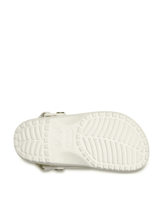 Crocs Classic Holzschuhe Beige