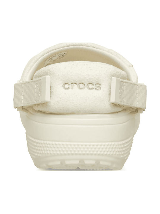 Crocs Classic Holzschuhe Beige