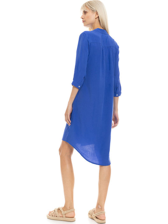 Beachwear Solid Ultra Violet Bn-289 Bn-289-ultra Violet Ultra Violet