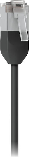 Ubiquiti F/UTP Cat.6a (Gigabit) Καλώδιο Δικτύου Ethernet Μαύρο