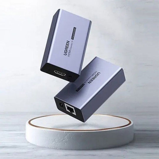 Ugreen Video Adapter Cm455 20519eu Hdmi Rj45 1080p Grey