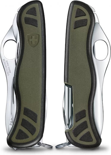 Victorinox Victorinox Schweizer Armee-Messer 10 Werkzeuge Grün