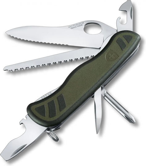 Victorinox Victorinox Schweizer Armee-Messer 10 Werkzeuge Grün