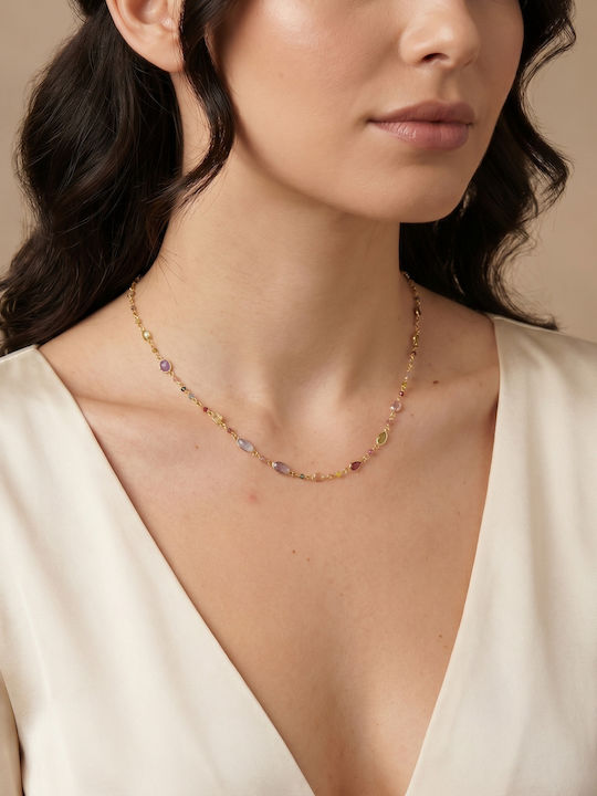 Kiriakos Gofas Necklace From Gold Plated Silver Kiriakos Gofas Necklace From Gold Plated Silver
