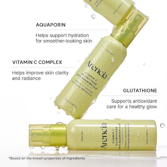 Arencia Face Mist Facial Toning with Ceramides, Vitamin C & Niacinamide 100ml