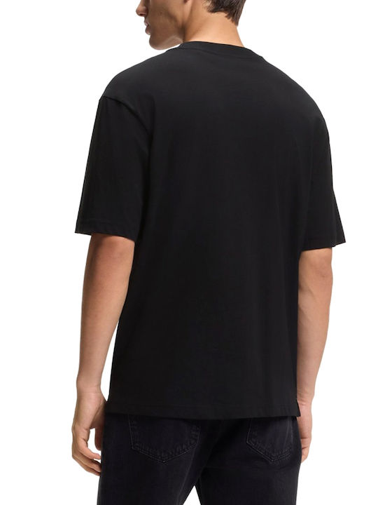 Hugo Tricou Logo Alb-Negru-Verde
