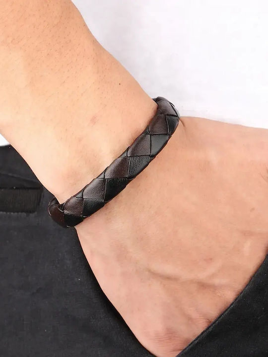 Legend Accessories Ανδρικό Βραχιόλι Δερμάτινο