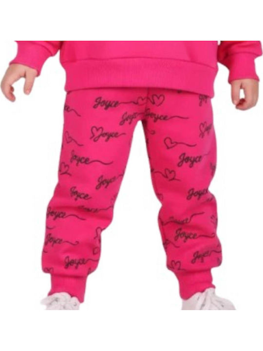 Kinder Trainingsanzüge Fuchsie/fuchsie