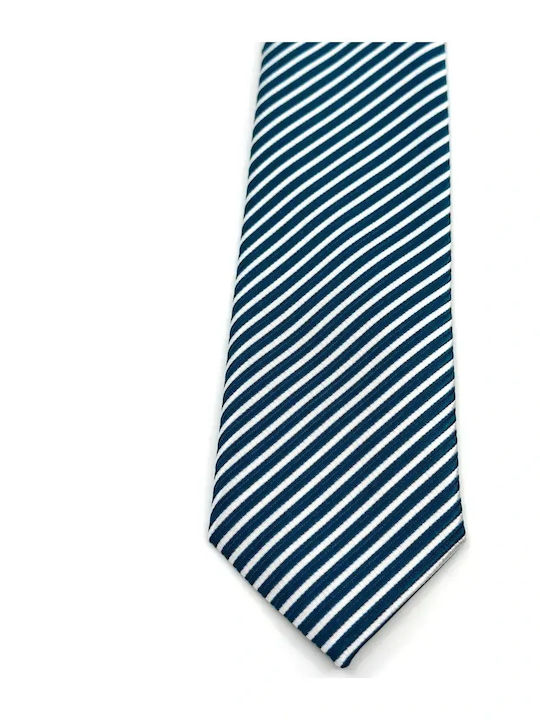 Legend Accessories Σετ Ανδρικής Γραβάτας με Σχέδια σε Γαλάζιο Χρώμα