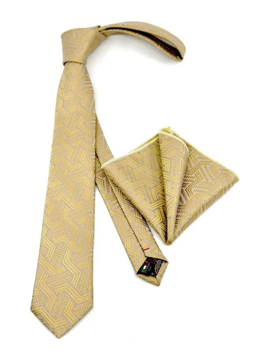 Legend Accessories Set Cravate Bărbați În Culoare Aurie