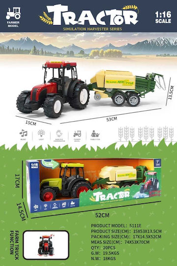 Tractor Pickup Truck for Ages 3+