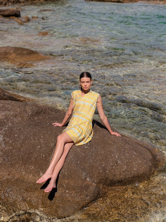 Pink Label Women's Yellow Beach Dress