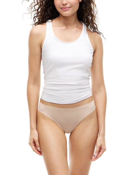 Γυναικεία Brazil 3Pack Nude- Λευκο- Μαυρο