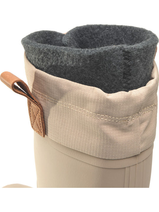 Kamik Männer Sicherheitsgummistiefel mit Fell Grau