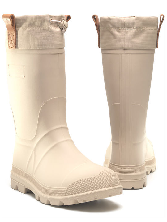 Kamik Männer Sicherheitsgummistiefel mit Fell Grau