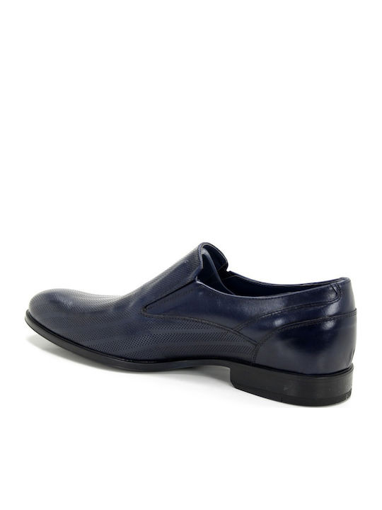 Men's Moccasins in Blue Colour