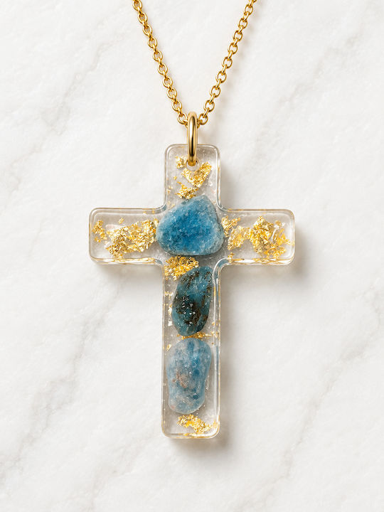 Elle Stahlkreuz mit Kette