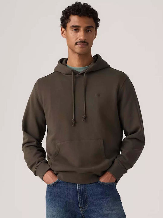 Levi's Original Original Φούτερ Καφέ με Κουκούλα Levi's Original Original Φούτερ Καφέ με Κουκούλα