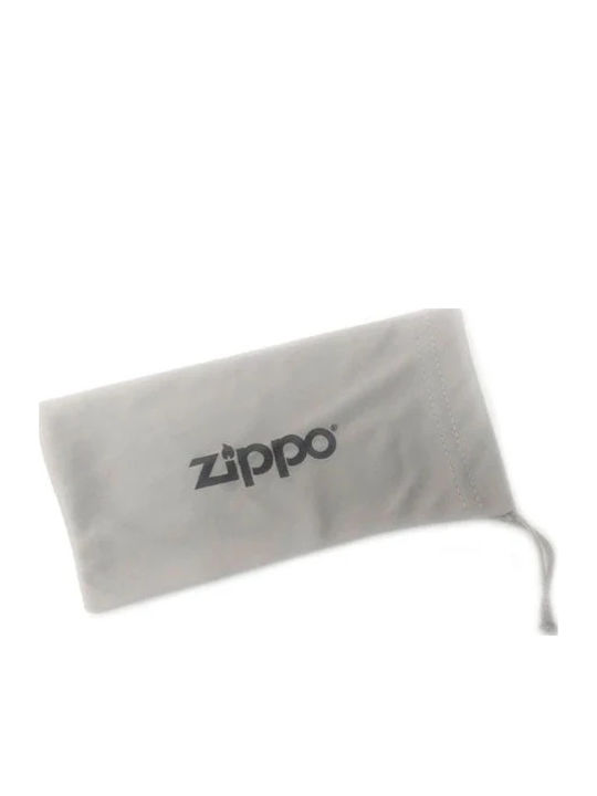 Zippo Men's Sunglasses with Black Plastic Frame OS38-01