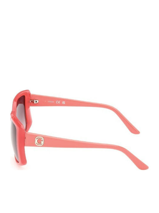 Guess Feminini Ochelari de soare cu Roșu Cadru și Maro Degrade Lentilă GU00097 72F