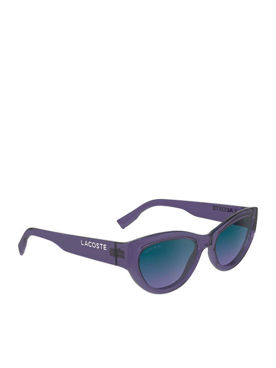Lacoste Women's Sunglasses with Purple Frame