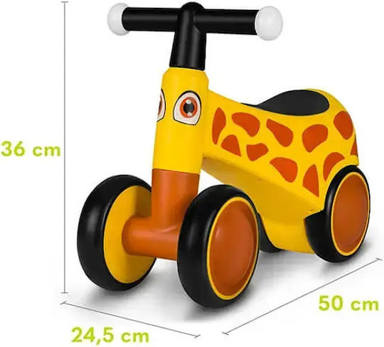 ePRO Детско Балансирано Колело Giraffe Жълто
