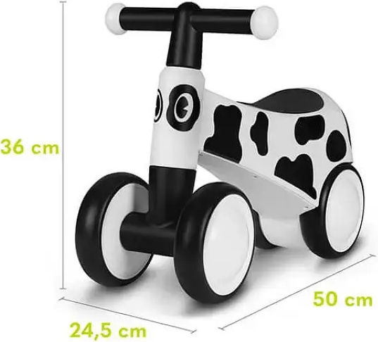 ePRO Παιδικό Ποδήλατο Ισορροπίας Cow Μαύρο