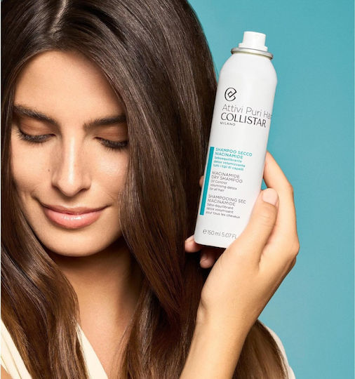 Collistar Attivi Puri Hair Niacinamide Σαμπουάν Όγκου 150ml
