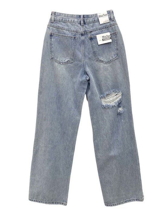 Women's Jean Pants With Rips in Slim Fit