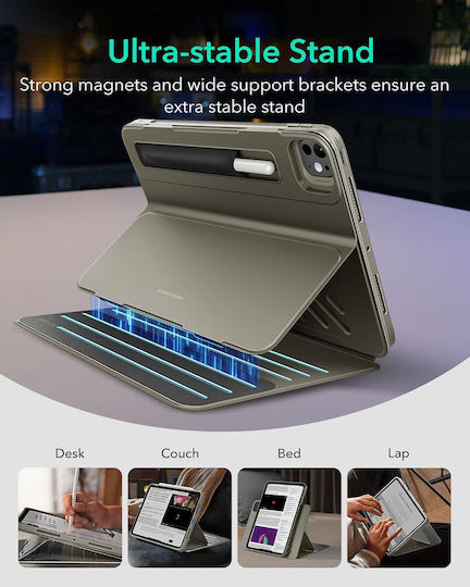 ESR Shift Flip Cover Περιστρεφόμενη Κόκκινη (Ipad Pro 13 2024)