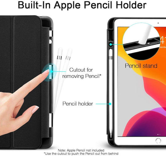 ESR Rebound Flip Cover Μαύρη (Ipad 10.2 2019/2020)