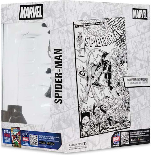 Mcfarlane Toys Marvel Spiderman Figure Height 17cm Scale 1:10