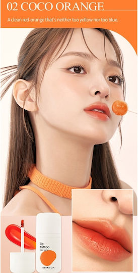 Berrisom Lip Stain Scarlet Red 6gr