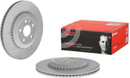 Brembo Prime Спирачен диск за автомобил Отзад Вентилиран Ø325mm 1 Бр 09.d241.23