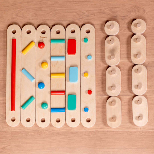 Family Nation Montessori Εκπαιδευτικό Παιχνίδι Ανασκαφή Δεινοσαύρων από Ξύλο