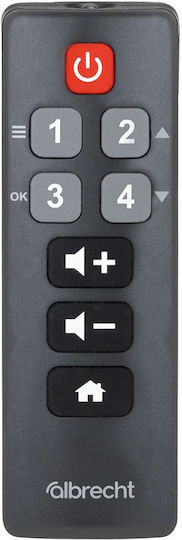 Albrecht DR 864 Radio de birou Electrică / Baterie DAB cu Bluetooth Maro