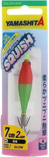 Yamashita Squish 7-2 Squid Jigs Fluorescente 7cm 027